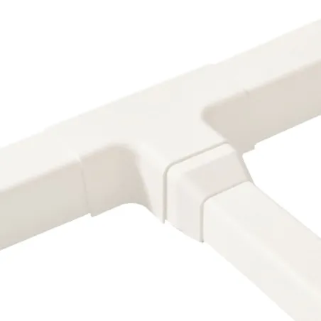 Déviation en T pour goulotte Artiplastic couleur Blanc
