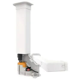 Pompe de relevage SAUERMANN Delta Pack 80x60 débit 20L/h Pompe avec goulotte Blanche