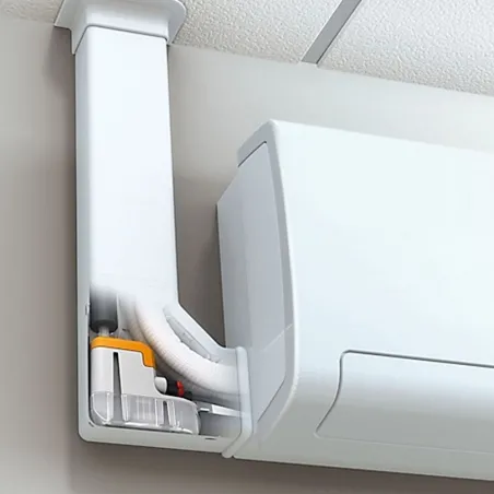 Pompe de relevage SAUERMANN Delta Pack 80x60 débit 20L/h Pompe avec goulotte Blanche ou Ivoire