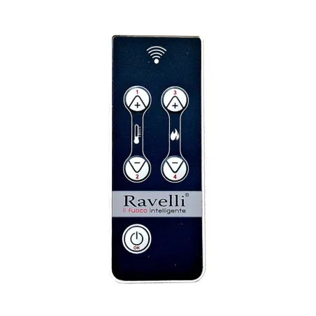 Poêle à granulés canalisable Ravelli Easy 12 C Puissance 12kW Sortie Fumée Postérieure