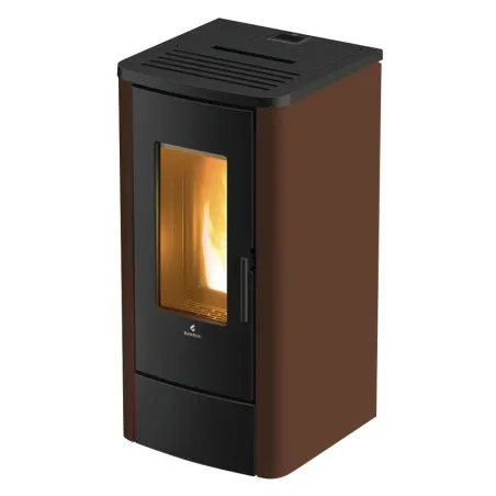 Poêle à granulés ventilé Ravelli Easy 12 Puissance 12kW Sortie Fumée Postérieure