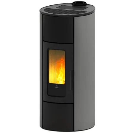 Poêle à granulés canalisable Ravelli Flexi 11 Puissance 11kW Sortie Fumée Supérieure