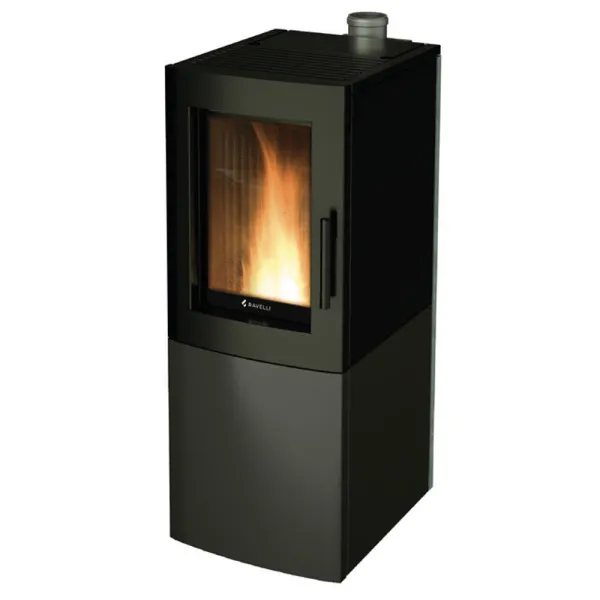 Poêle à granulés étanche Ravelli Alfa S Puissance 7kW Sortie Fumée Supérieure