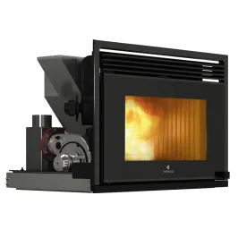 Insert à granulés canalisable Ravelli RCV 1000 Puissance 10.5kW Sortie Fumée Supérieure