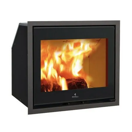 Cheminée à bois Ravelli Ercole Puissance 8kW Sortie Fumée Supérieure