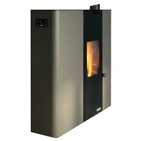 Poêle à granulés étanche Palazzetti Scarlet TC 6 US Puissance 6.1kW Sortie Fumée Supérieure