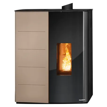 Poêle à granulés étanche Palazzetti Ecofire Twiggy 10 US Puissance 10kW Sortie Coaxiale Supérieure