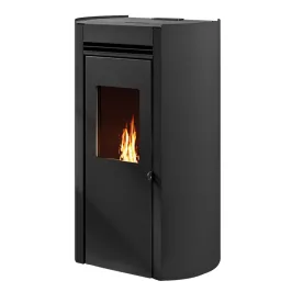 Poêle à granulés Palazzetti Ecofire Flo 9 Puissance 9kW Sortie Fumée Postérieure