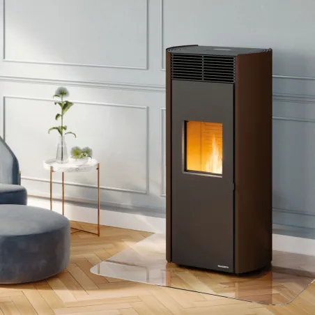 Poêle à granulés étanche Palazzetti Ecofire Clelia TC 9 Puissance 9.3kW Sortie Fumée Postérieure