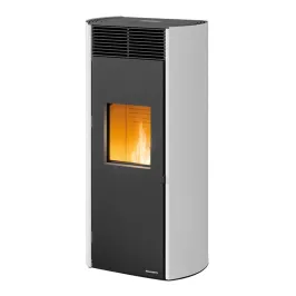 Poêle à granulés canalisable Palazzetti Clelia TC 9 Pro 2 Puissance 9.3kW Ecofire Sortie Fumée Postérieure