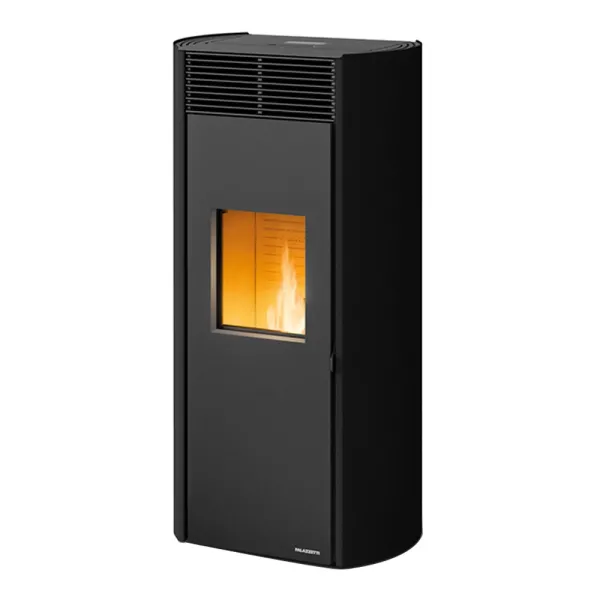 Poêle à granulés canalisable Palazzetti Clelia TC 13 Pro 3 Puissance 13kW Ecofire Sortie Fumée Postérieure