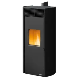 Poêle à granulés canalisable Palazzetti Clelia TC 9 US Pro 2 Puissance 9.3kW Ecofire Sortie Fumée Coaxiale Ø8/13cm