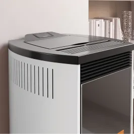 Poêle à granulés Palazzetti Ecofire Giorgia 9 Puissance 9kW Sortie Fumée Postérieure 2