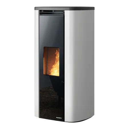 Poêle à granulés étanche Palazzetti Theo TC 6 Puissance 6kW Sortie Fumée Postérieure