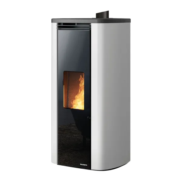Poêle à granulés étanche Palazzetti Theo TC 9 US Puissance 9kW Sortie Fumée Supérieure