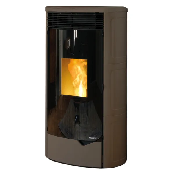 Poêle à granulés étanche Palazzetti Ecofire Nadine TC 13 Puissance 13.2kW Sortie Fumée Postérieure