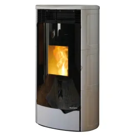 Poêle à granulés canalisable Palazzetti Ecofire Nadine TC 13 Pro 3 Puissance 13kW  Sortie Fumée Postérieure