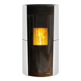 Poêle à granulés étanche Palazzetti Ecofire Lilibet TC 13 Puissance 13kW Sortie Fumée Postérieure