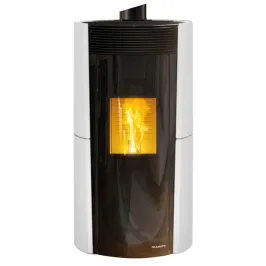 Poêle à granulés canalisable Palazzetti Lilibet TC 9 US Pro 2 Puissance 9kW Ecofire Sortie Fumée Coaxiale Ø8/13cm