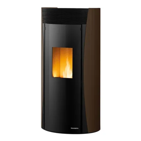 Poêle à granulés étanche Palazzetti Ecofire Vivienne TC 13 Puissance 13kW Sortie Fumée Postérieure