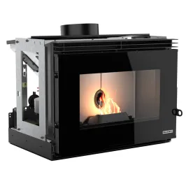 Insert à granulés Palazzetti Ecofire A70S Puissance 9kW Sortie Fumée Supérieure