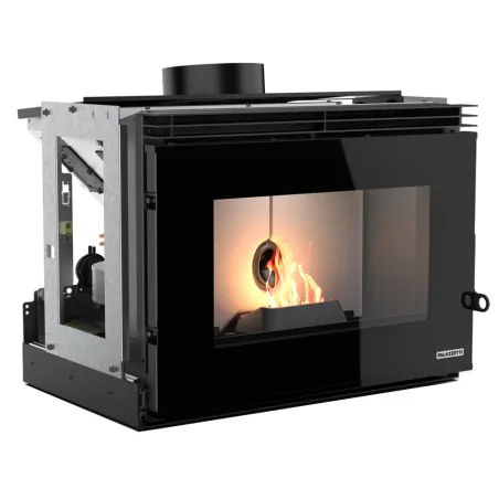 Insert à granulés Palazzetti Ecofire A70S Puissance 9kW Sortie Fumée Supérieure