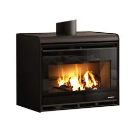 Poêle à bois Palazzetti Asia 80 Puissance 12.4kW Sortie Fumée Supérieure