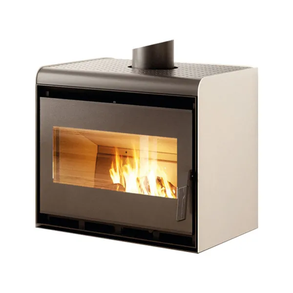 Poêle à bois Palazzetti Asia 70 Puissance 9kW Sortie Fumée Supérieure