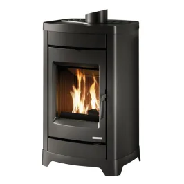 Poêle à bois Palazzetti Charlotte 10G Puissance 10.4kW Sortie Fumée Supérieure