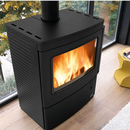 Poêle à bois Palazzetti Nicole Fonte Puissance 9.1kW Sortie Fumée Supérieure