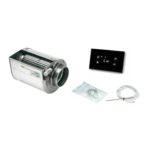 Kit ventilateur avec unité de commande tactile pour insert à bois Palazzetti