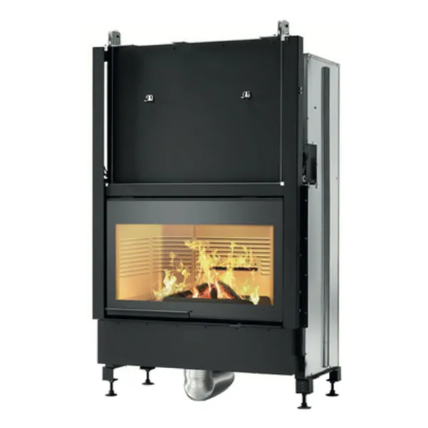 Cheminée à bois Palazzetti Ecomonoblocco WT 16:9 Frontale Puissance 12.2kW A+