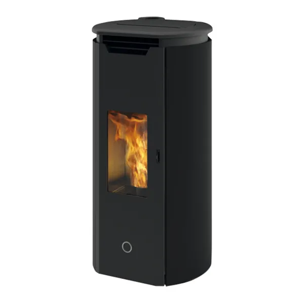 Poêle à granulés canalisable EK63 Tweed 90+ Evo Back Puissance 9.2kW Sortie Fumée Postérieure Ø8cm