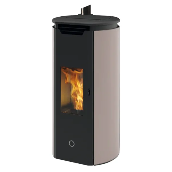 Poêle à granulés canalisable EK63 Tweed90+ Evo Top Puissance 9.2kW Sortie Fumée Supérieure Ø8cm