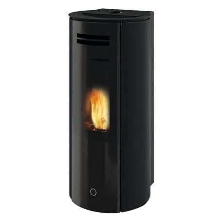 Poêle à granulés canalisable EK63 Spy 110+ Evo Back Puissance 10.5kW Sortie Fumée Postérieure Ø8cm