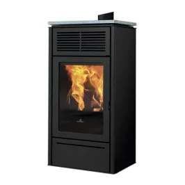 Poêle à granulés Edilkamin Slide 7 Evo Puissance 6.9kW Sortie Fumée Supérieure Ø8 cm