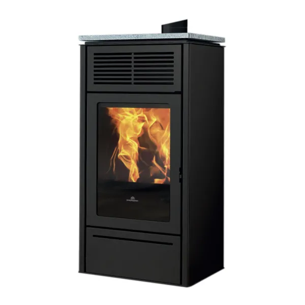 Poêle à granulés Edilkamin Slide 7 Evo Puissance 6.9kW Sortie Fumée Supérieure Ø8 cm