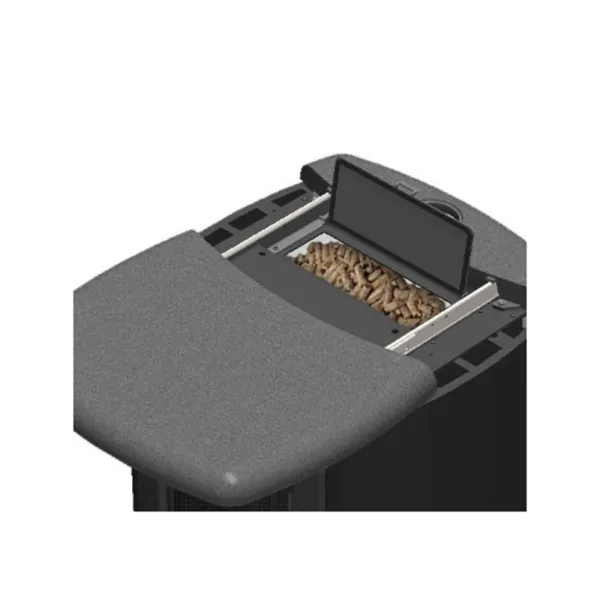 Poêle à granulés Edilkamin Sense 6 Puissance 5.4kW Sortie Fumée Supérieure Ø8 cm