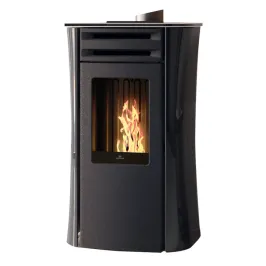 Poêle à granulés canalisable Edilkamin Dania Air Tight C Plus Puissance 8kW Sortie Fumée Coaxiale Ø8/13 cm