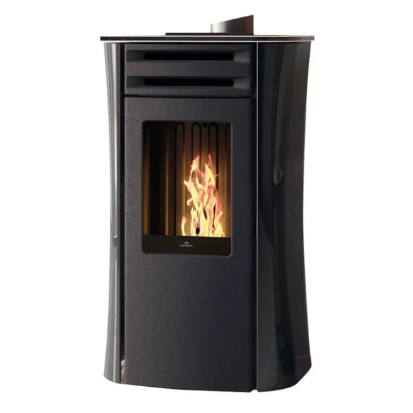 Poêle à granulés canalisable Edilkamin Dania Air Tight C Plus Puissance 8kW Sortie Fumée Coaxiale Ø8/13 cm