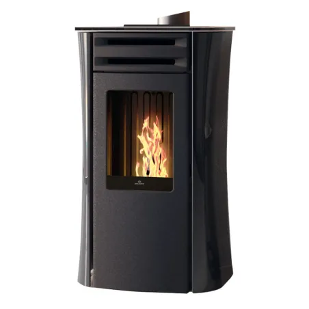 Poêle à granulés canalisable Edilkamin Dania Air Tight C Plus Puissance 8kW Sortie Fumée Coaxiale Ø8/13 cm