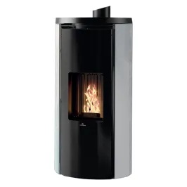 Poêle à granulés canalisable Edilkamin Celia Air Tight C Plus Puissance 9.6kW Sortie Fumée Coaxiale Ø8/13 cm