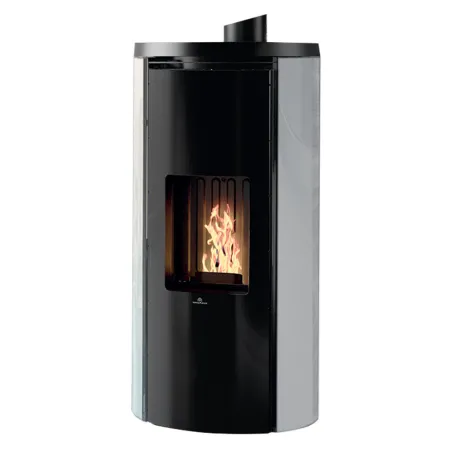 Poêle à granulés canalisable Edilkamin Celia Air Tight C Plus Puissance 9.6kW Sortie Fumée Coaxiale Ø8/13 cm