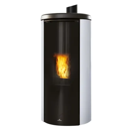 Poêle à granulés Edilkamin Lumea 9+ Coax Puissance 9.6kW Wi-Fi Sortie Fumée Coaxiale Ø8/13 cm