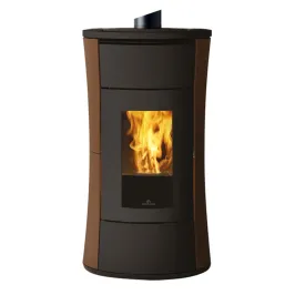 Poêle à granulés canalisable Edilkamin Cherie 11++ Evo Top Puissance 11kW Sortie Fumée Supérieure Ø8 cm