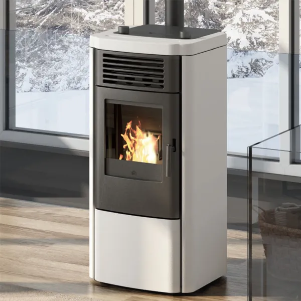 Poêle à granulés EDILKAMIN Klik Puissance 8.3kW Sortie Fumée Postérieure Ø8 cm