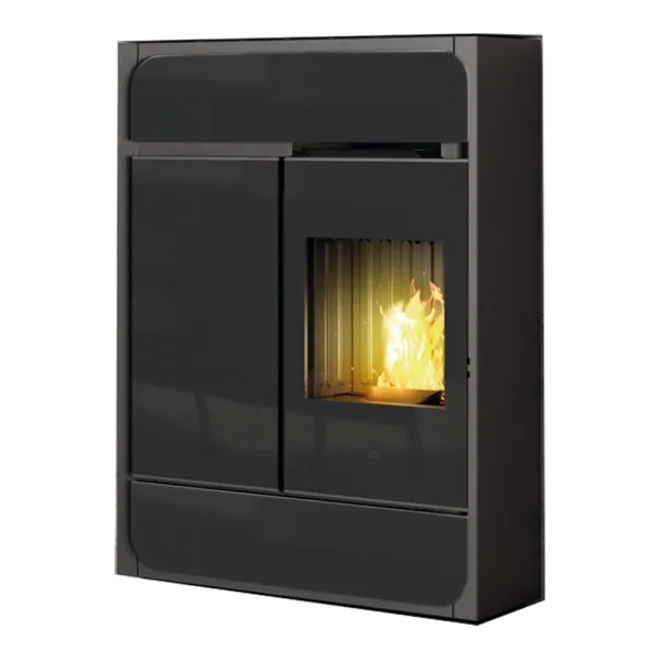 Poêle à granulés canalisable Edilkamin Bild 9+ Back Puissance 8.6kW Sortie Fumée Postérieure Ø8 cm