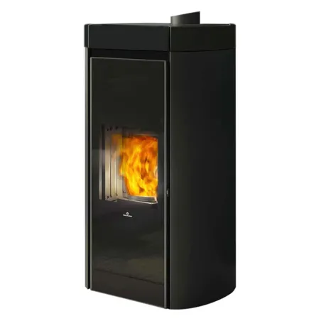 Poêle à granulés canalisable Edilkamin Rada Air Tight C 12.8kW Sortie Fumée Coaxiale Ø8/13 cm