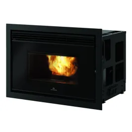 Foyer à granulés canalisable EDILKAMIN Pellkamin 12++ Evo2 Puissance 12.5kW Sortie Fumée Supérieure Ø8 cm