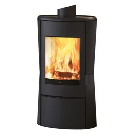 Poêle à bois EDILKAMIN Klass Puissance 10.1kW Sortie Fumée Postérieure ou Supérieure Ø15 cm